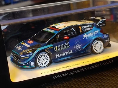 1x Spark S5980 FORD FIESTA Wrc Plus P TIEDEMAND Rally MONTECARLO 2019 -1:43 RARE - Immagine 1 di 4
