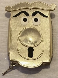 Disney Parks Alice in Wonderland Doorknob Coin Purse Wallet Pouch Zipper Retired - Picture 1 of 8