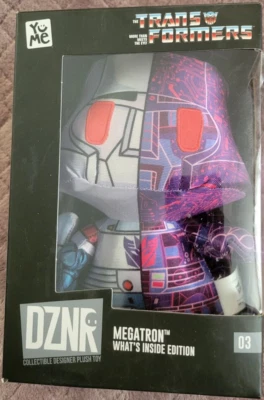DZNR The Transformers Megatron Yume Whats Inside Edition 03 Plush Hasbro - Image 1 of 4
