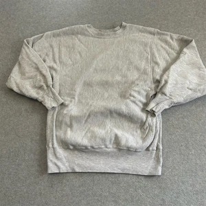 Vintage Champion Reverse Weave Sweater Mens Gray ( Medium ) 90s - Picture 1 of 9