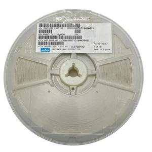 GRM39X7R104K16D530 Murata Ceramic Capacitor 0.1UF 16V 10% SMD QTY:4000 - Picture 1 of 1