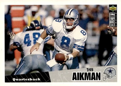 1996 Collector's Choice #295 Troy Aikman - Image 1 of 2