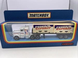 Matchbox Convoy CY3 Peterbilt Truck  Federal Express MINT - Picture 1 of 3