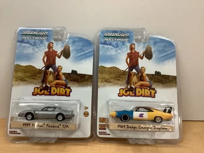 GREENLIGHT HOLLYWOOD Joe Dirt 1979 Pontiac Firebird & 1969 Dodge Charger Daytona - Image 1 of 4