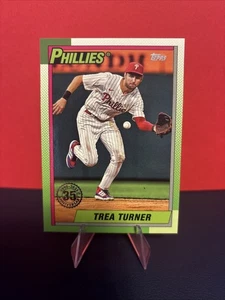 2025 Topps 1990 Topps Baseball T90-43 - Trea Turner - Phillies - Insert - Picture 1 of 2