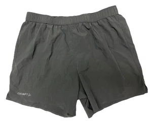 Pantalones Cortos de Correr CRAFT para Hombres Grandes Negros 2 en 1 Entrenamiento Avanzado Esencia 4.5” Usados en Excelente Condición D - Imagen 1 de 10