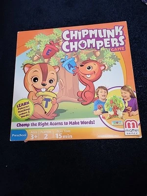 Chipmunk Chomper Board Game Preschool Letters,BRAND NEW  - Image 1 of 2