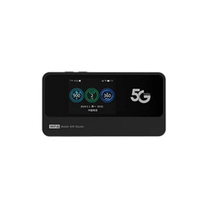 Hotspot WiFi Portable 5G avec 2 écrans LCD 4 pouces et couverture globale - Photo 1/13