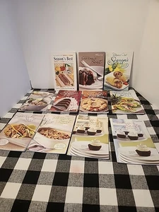 Lot of 10 The Pampered Chef Season's Best Recipe Collection Cookbooks Booklets - Bild 1 von 6