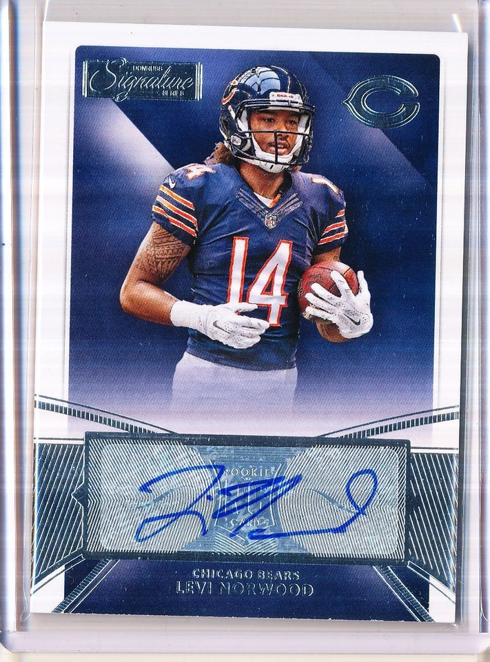 2015 PANINI DONRUSS SIGNATURE LEVI NORWOOD AUTO - Image 1 of 1