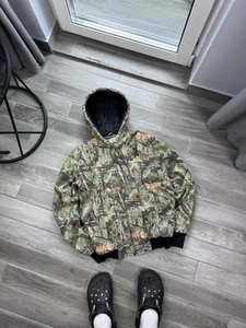 Vintage Carhartt J143 CMO Realtree Hardwoods Camo Active Jacket Size M - Bild 1 von 11