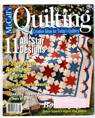 McCall's Quilting Pattern Magazine Quilting Lady Bug Zen Garden Stash Reduction - Image 1 of 4