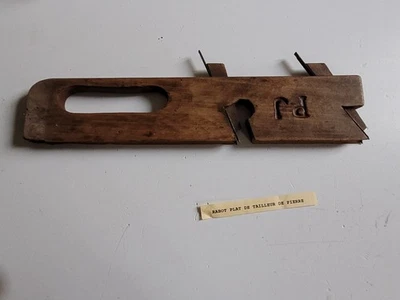 Ancien outil  Tailleur de Pierre  LE RABOT de TAILLEUR de PIERRE - Photo 1/4