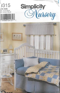 Simplicity Nursery Pattern #9315-Shabby Chic Nursery - Picture 1 of 1