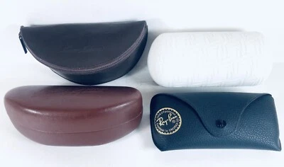 4 estuches para gafas de sol (vacíos) genuinos Ray-Ban Maui Jim Oakley Tommy Bahama Foto 1 de 4