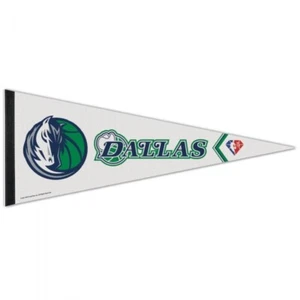 DALLAS MAVERICKS CITY EDITION PREMIUM QUALITY PENNANT 12"X30" BANNER NBA - Picture 1 of 1