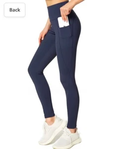 Yoga Pants for Women with Pockets High Waisted Leggings Workout Sports Running A - Picture 1 of 2