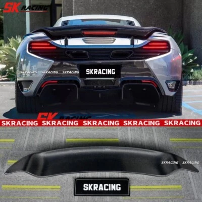 Alerón trasero de fibra de carbono real para McLaren 650S MP4-12C NUEVO estilo Foto 1 de 4