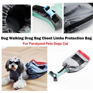 Para mascotas paralizadas Perros Gato Caminando Bolsa de arrastreExtremidades del pecho Bolsa protectora - Imagen 1 de 7