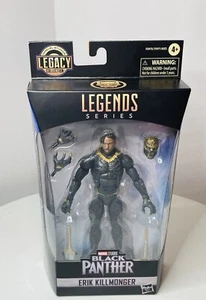 "Figura nueva de 6"" de Erik Killmonger Black Panther Legacy Collection de Marvel Legends" - Imagen 1 de 4