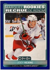 2021-22 O-Pee-Chee - Blue Border - Marquee Rookies ! JOEY KEANE - RC
