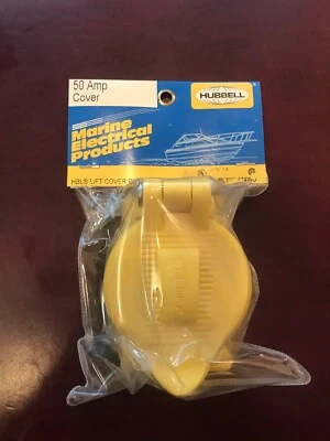 ⚡️NEW -EXPEDITED⚡️👀 Hubbell HBL77CM74WO, 50A Receptacle Weatherproof Cover - Image 1 of 4