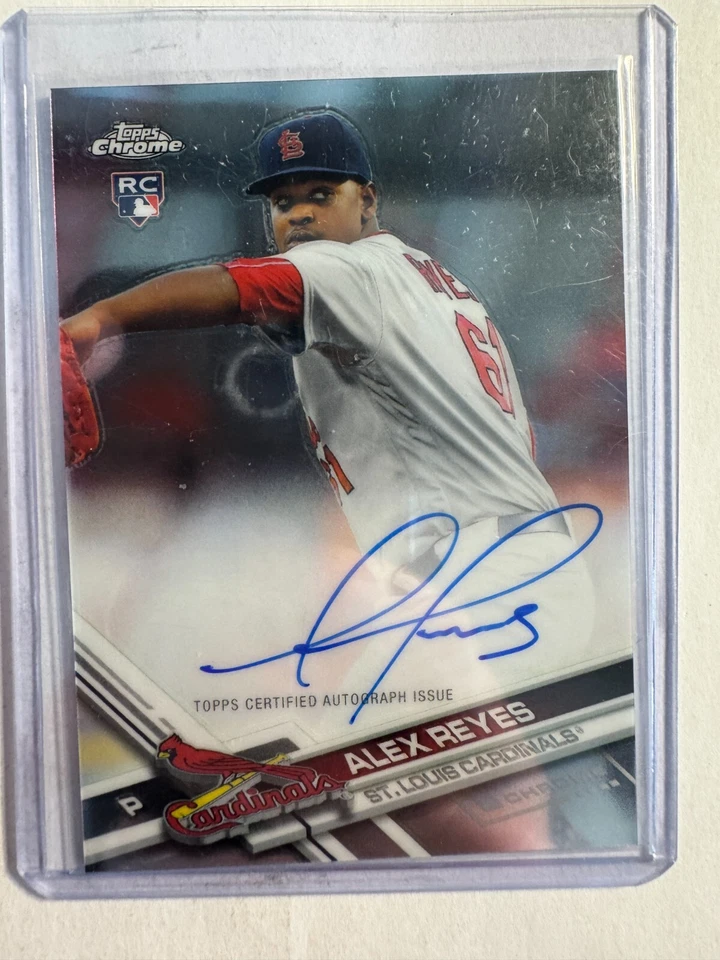 K290,760 - 2017 Topps Chrome Rookie Autographs #RAAR Alex Reyes Auto - Image 1 of 1