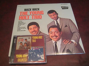 THE YOUNG HOLT TRIO Wack Wack/On Stage OUT OF PRINT SEALED CD + WACK WACK LP SET - Picture 1 of 2