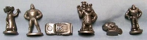 PIXAR EDITION MONOPOLY TOKEN SET OF 6 (2M929) - Picture 1 of 1