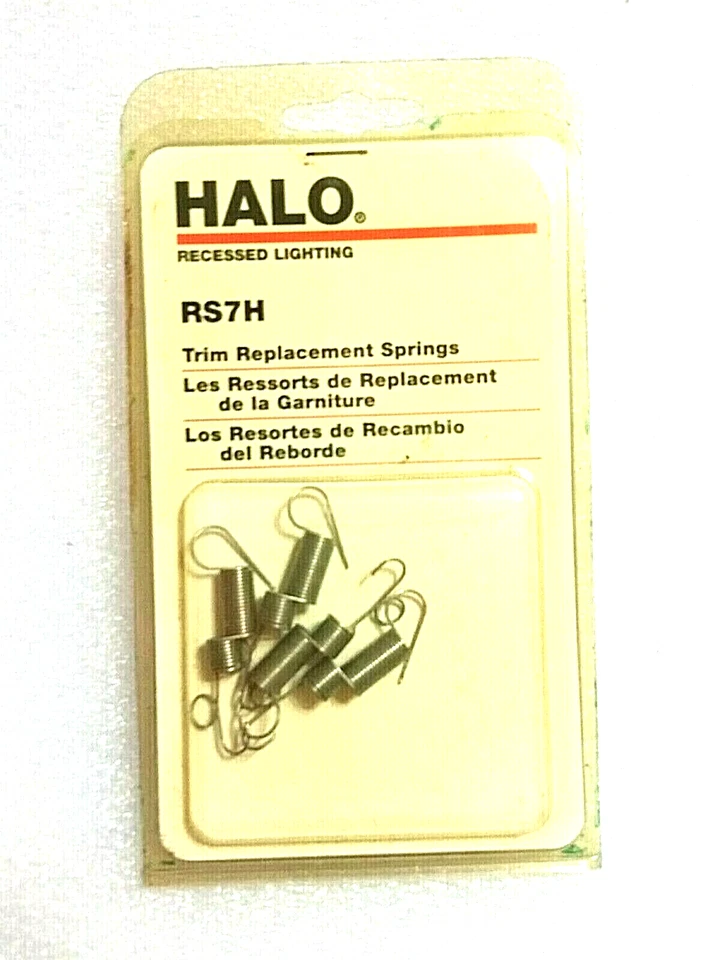 Halo RS7H Replacement Coil Springs for Use With Trims - BLISTER 4pk
