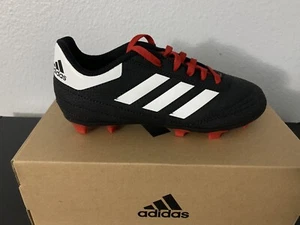 Adidas Golero VI FG Junior Soccer Shoes Kids Size 12 G26367 Black - Picture 1 of 9