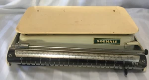 SOEHNLE Scale 26Lb 12 Kg Sliding West Germany Kitchen Baby Hospital Vintage - Picture 1 of 12