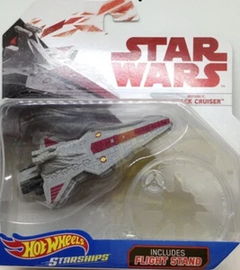2017 Star Wars Hot Wheels Starships Republic Attack Cruiser Mattel Protector Pk - Picture 1 of 1