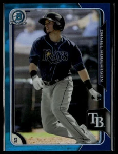 2015 Bowman Chrome #BCP248 Daniel Robertson Prospects Blue Refractors #/150 - Picture 1 of 2