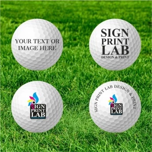 Personalised Golf Ball – Custom Name, Logo, Text, Photo | Unique Gift Idea - Picture 1 of 13