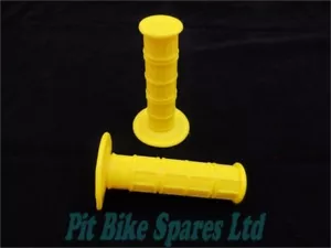PITBIKE GELB ULTRA WEICHE GELGRIFFE FÜR 22 MM GRIFFSTANGEN LENKER. DIRT BIKE - Bild 1 von 1