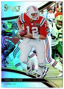 2017 Panini Select Field Level Silver Prizm TOM BRADY #286 New England Patriots