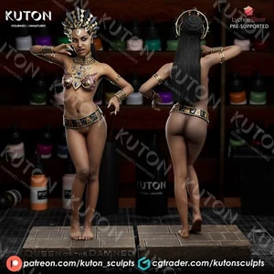 akasha reine des damnes figurine fan art 18 CM - Imagen 1 de 1