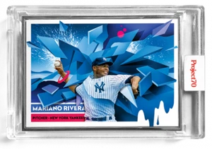 Tarjeta Topps Project70 199 1956 Mariano Rivera por Mikael B PREVENTA ARTISTA A PRUEBA AP - Imagen 1 de 2