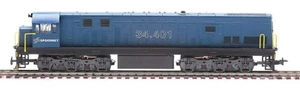 FRATESCHI 3160 HO BLUE SPOONET U20C LOCOMOTIVE - DC - Picture 1 of 2