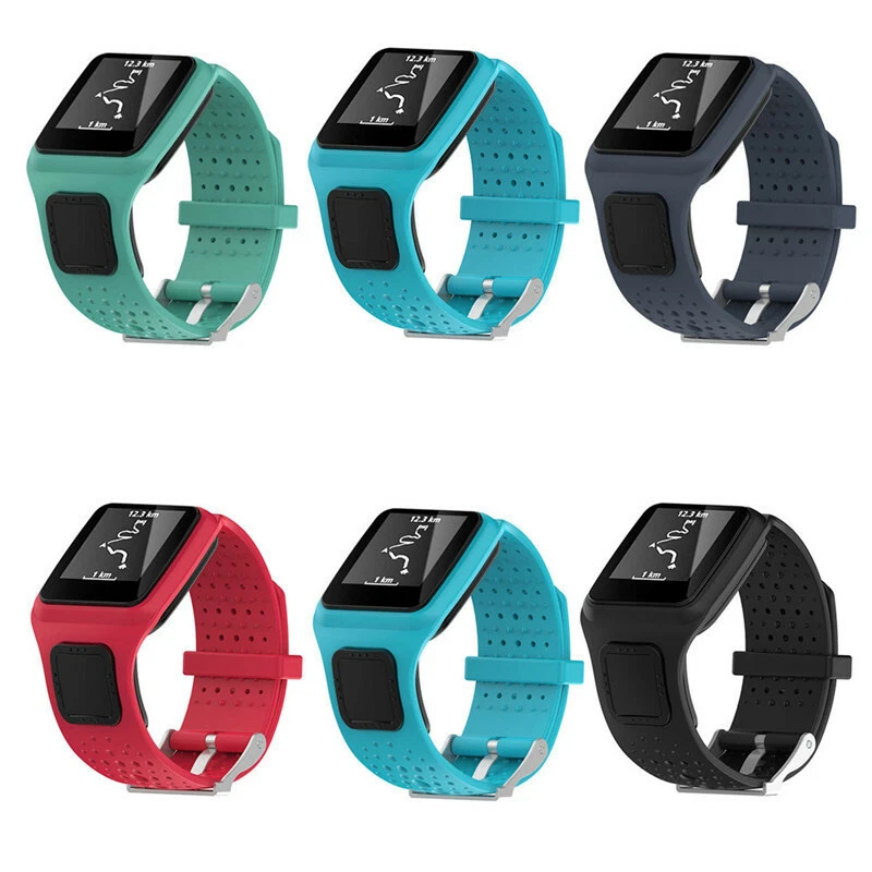 Per Tom Runner 2/3/Spark 3/Golfer 2 Silicone Orologio Cinturino Bande Strap