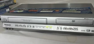 Panasonic PV-D4735S DVD VCR Combo Player Double Feature Silver WithRemote Tested - Picture 1 of 10