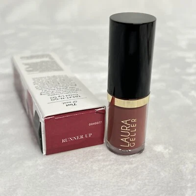 Laura Geller Treat-N-Go Tinted Lip Oil Shade "Runner Up" Mauve Tint 3.8 ml - Image 1 of 4