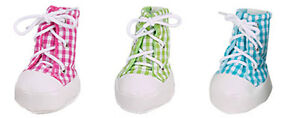 East Side Collection GINGHAM Dog Shoes Boots LIMITED SIZES & COLORS