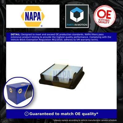 Air Filter fits HONDA JAZZ Mk3 1.3 2008 on NAPA 17220RB0000 17220RB6Z00 Quality - Image 1 of 4