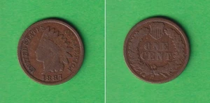 Moneta United States 1 cents Tipo Indiano 1887 - Imagen 1 de 1