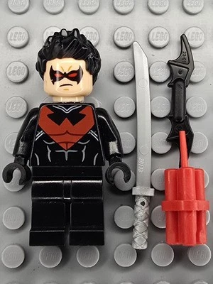 Lego DC Super Heroes Minifigura SH0085 SH085 SH85 Nightwing Foto 1 de 4