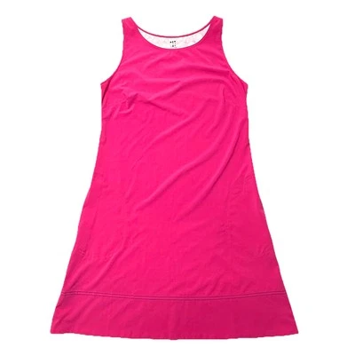 Title Nine Pink Dress Casual Colorblock Daytrip Sun Pockets Nimblene Size Medium - Image 1 of 4