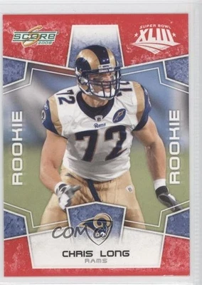 2008 Score Rookie Factory Set Red Chris Long #332 Rookie RC - Image 1 of 2