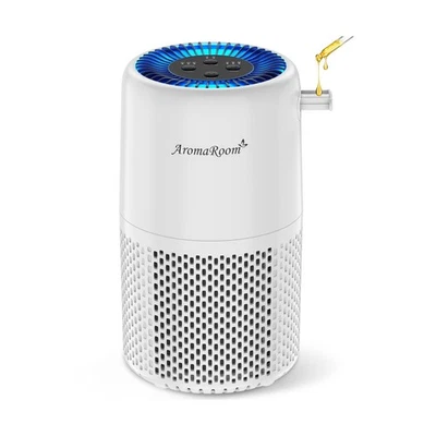 Purificador de Aire para Hogar Dormitorio, AromaRoom H13 Filtro de Aire HEPA para Pequeños... Envío Rápido Foto 1 de 4